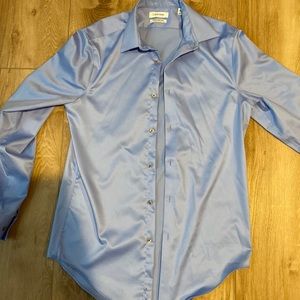 Calvin Klein dress shirt blue